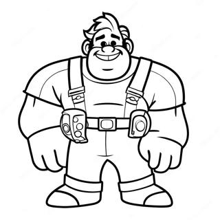 Wreck It Ralph Coloring Page 2878-2330