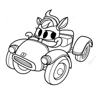 Vanellope Von Schweetz Racing Coloring Page 2879-2333