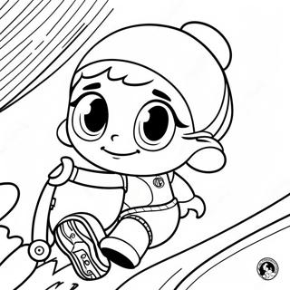 Vanellope Von Schweetz Racing Coloring Page 2879-2335