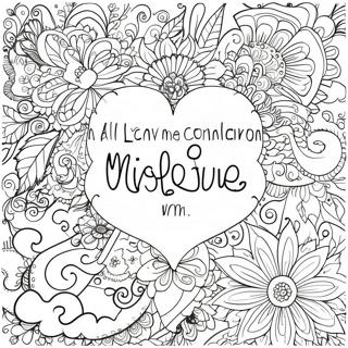 Whimsical Quote Coloring Page 28837-26085