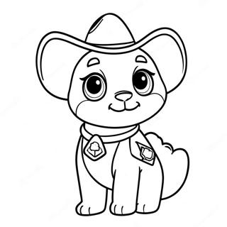 Sheriff Callie Coloring Page 28846-26090