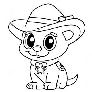 Sheriff Callie Coloring Page 28846-26091