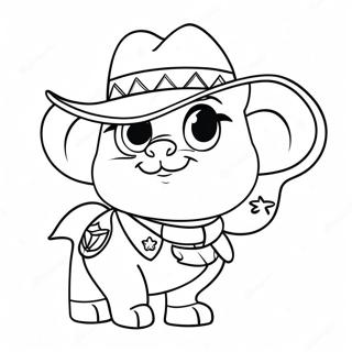 Sheriff Callie Coloring Page 28846-26092