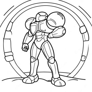 Metroid Coloring Page 28856-26099