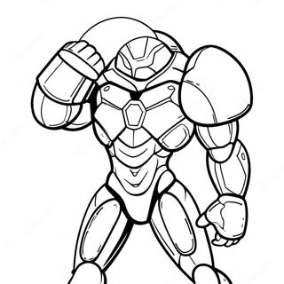 Metroid Coloring Page 28856-26100