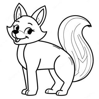 Foxy Coloring Page 28876-26114