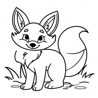 Foxy Coloring Page 28876-26115