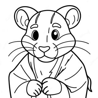 Splinter Coloring Page 28896-26132