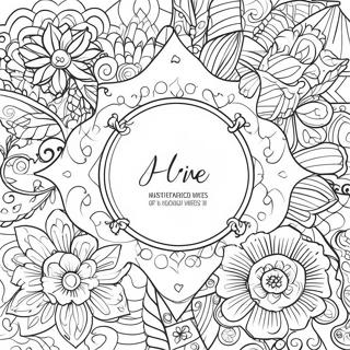 Inspirational Bible Verses Coloring Page 2889-2341