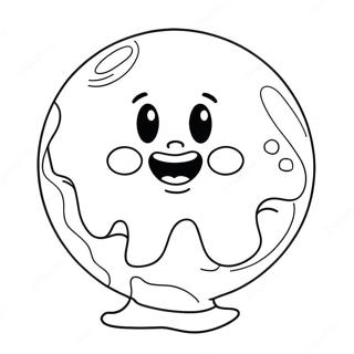 Chewy Bubble Gum Fun Coloring Page 28917-26151