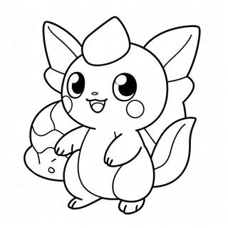 Chibi Pokemon Coloring Page 28936-26163