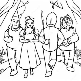 Wizards Coloring Pages