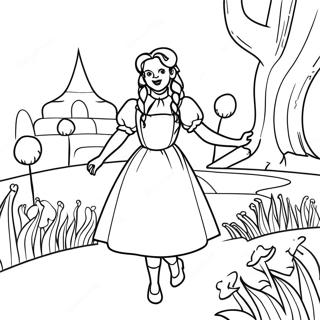 Wizard Of Oz Coloring Page 2898-2346