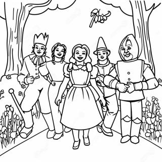 Wizard Of Oz Coloring Page 2898-2348