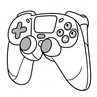 Ps5 Controller Coloring Pages