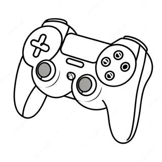 Ps5 Controller Coloring Page 28996-26210