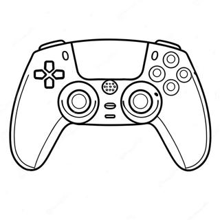 Ps5 Controller Coloring Page 28996-26211