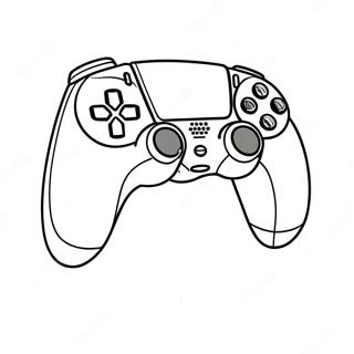 Ps5 Controller Coloring Page 28996-26212