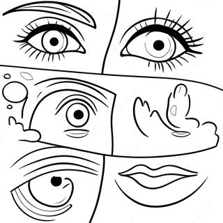 Five Senses Coloring Page 29016-26226