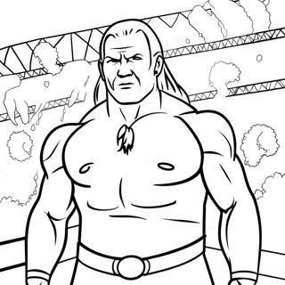 Wwe Coloring Page 29026-26235