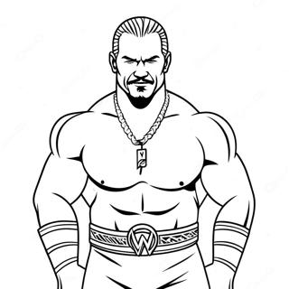 Wwe Coloring Page 29026-26236