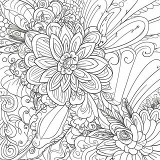 Soft Satin Patterns Coloring Page 29047-26253