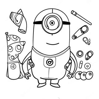 Despicable Me Coloring Page 29076-26276