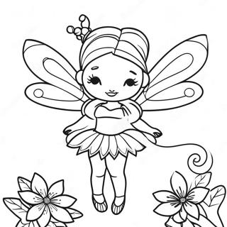 Dark Fairy Coloring Page 29086-26282