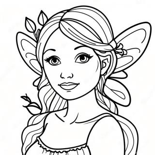 Dark Fairy Coloring Page 29086-26284