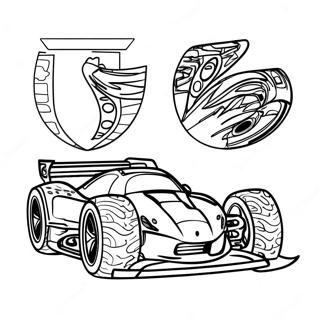 Fast Rc Car Racing Coloring Page 29097-26293