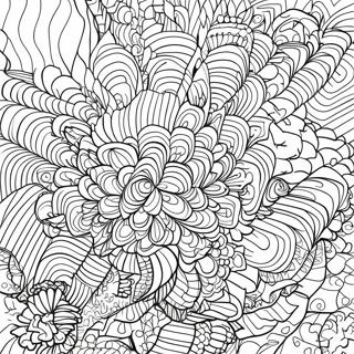 3d Geometric Optical Illusion Coloring Page 2909-2357