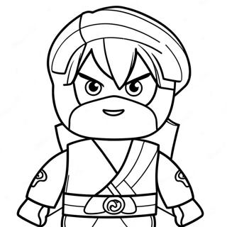 Nya Ninjago Coloring Page 29146-26332