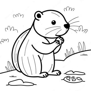 Beaver Coloring Page 29156-26339