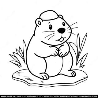 Beaver Coloring Page 29156-26340