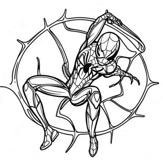 Iron Spider Coloring Pages