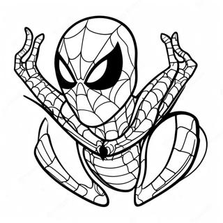 Iron Spider Coloring Page 29206-26378