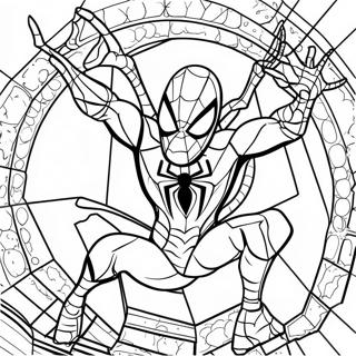 Iron Spider Coloring Page 29206-26379