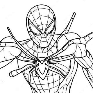 Iron Spider Coloring Page 29206-26380