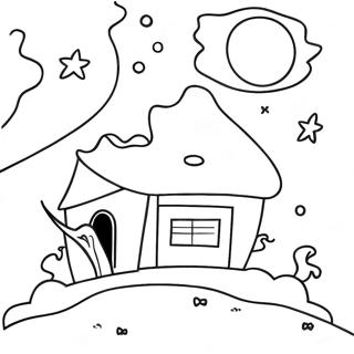 Night Sky Coloring Page 29216-26388