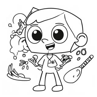 Dexter's Laboratory Coloring Pages