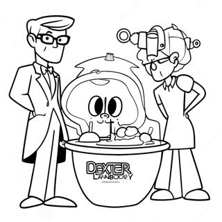 Dexter S Laboratory Coloring Page 29236-26403