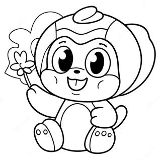 Chao Coloring Page 29256-26418