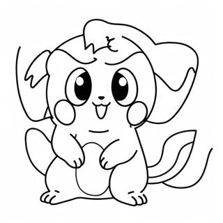 Cute Halloween Pokemon Coloring Page 29266-26428