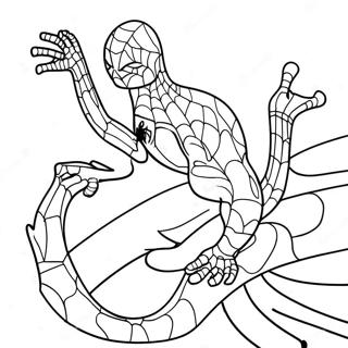 Spiderman Lizard Coloring Pages