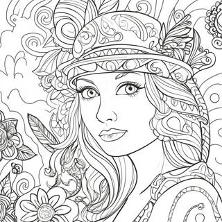 Mystery Coloring Pages