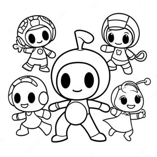 Mighty Math Heroes Team Umizoomi Coloring Page 29348-26485