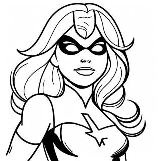 Ms Marvel Coloring Page 29377-26506