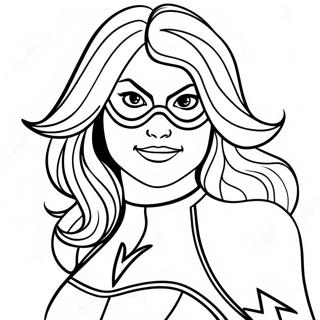 Ms Marvel Coloring Page 29377-26507