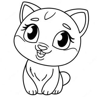 Talking Angela Coloring Page 29387-26516