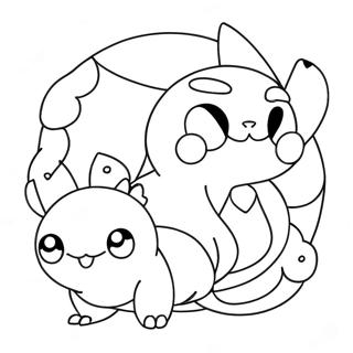 Pokemon Go Coloring Pages